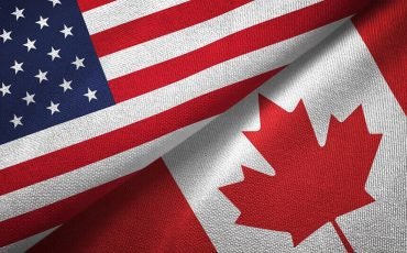 United-States-and-Canada-two-flags